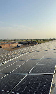 1.2 MW Solar power plant at Shree Hari Spintex spinning mill, Maur Mandi Punjab